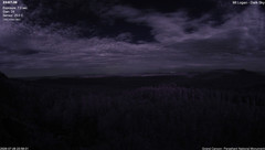 view from Mt Logan - Dark Sky on 2026-07-28