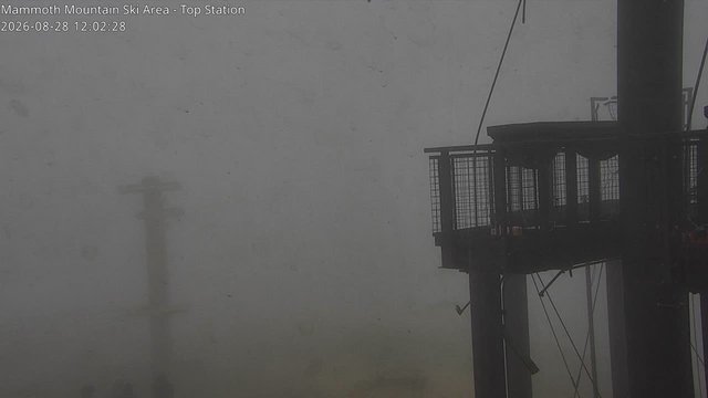view from Mammoth Top Station on 2026-08-28