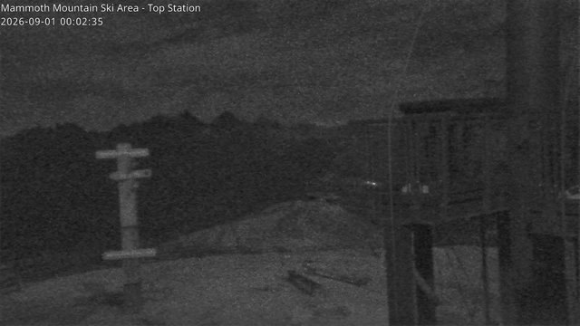 time-lapse frame, Mammoth Top Station webcam