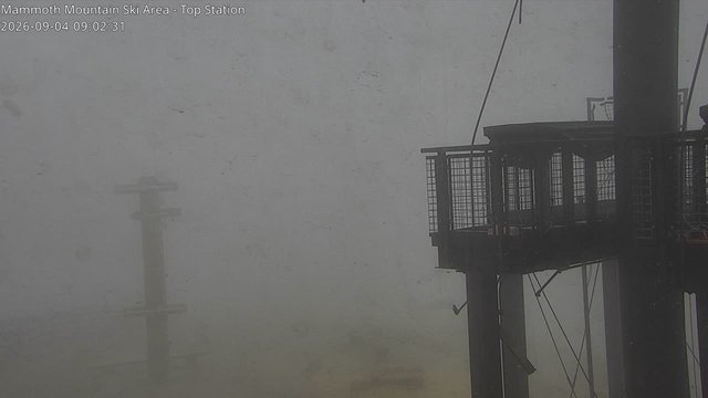 view from Mammoth Top Station on 2026-09-04