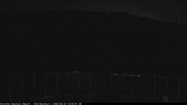 time-lapse frame, Stratton Mid-Mountain webcam