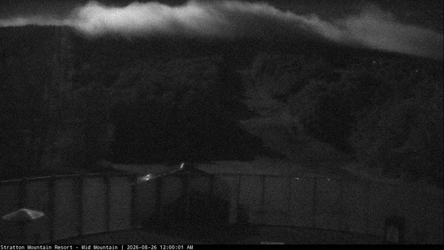 time-lapse frame, Stratton Mid-Mountain webcam