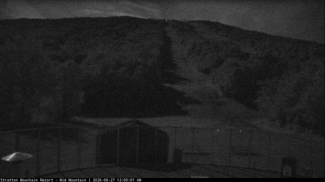 time-lapse frame, Stratton Mid-Mountain webcam