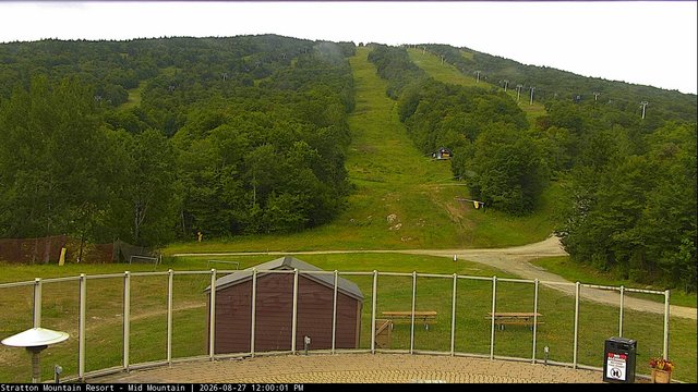 view from Stratton Mid-Mountain on 2026-08-27