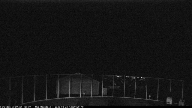 time-lapse frame, Stratton Mid-Mountain webcam