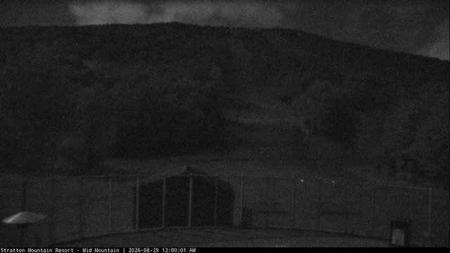 time-lapse frame, Stratton Mid-Mountain webcam