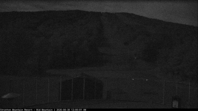 time-lapse frame, Stratton Mid-Mountain webcam