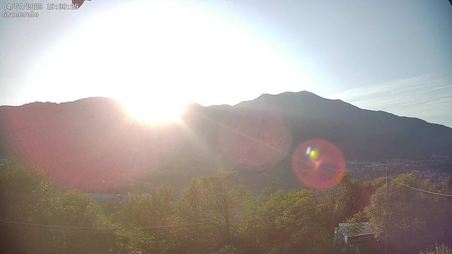 time-lapse frame, Granerolo webcam