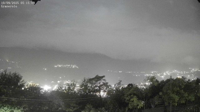 time-lapse frame, Granerolo webcam