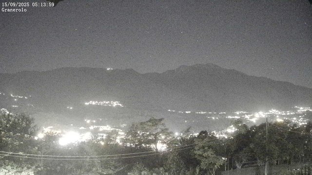 time-lapse frame, Granerolo webcam