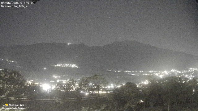time-lapse frame, Granerolo webcam