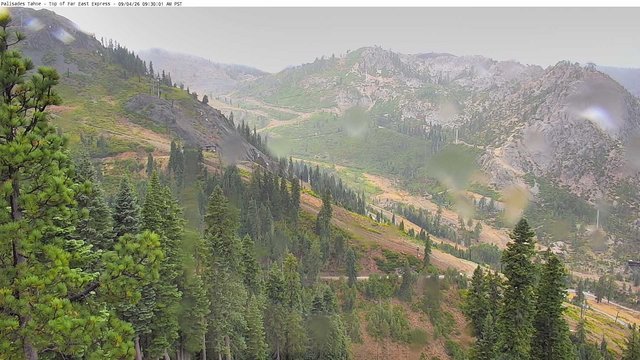 time-lapse frame, Palisades Tahoe Far East Top webcam