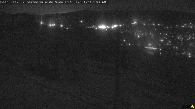 time-lapse frame, Bear Peak webcam