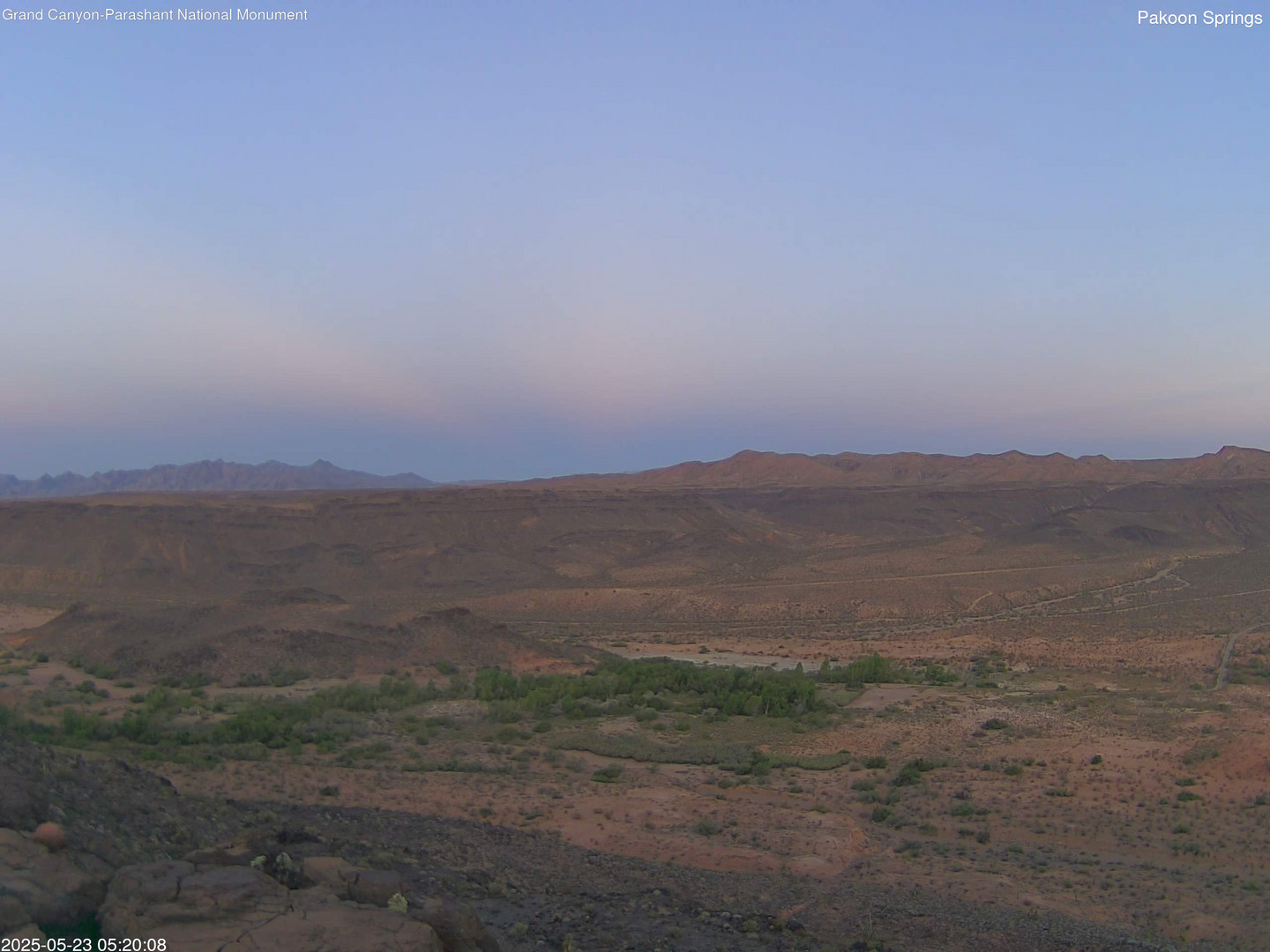 time-lapse frame, Pakoon Springs webcam