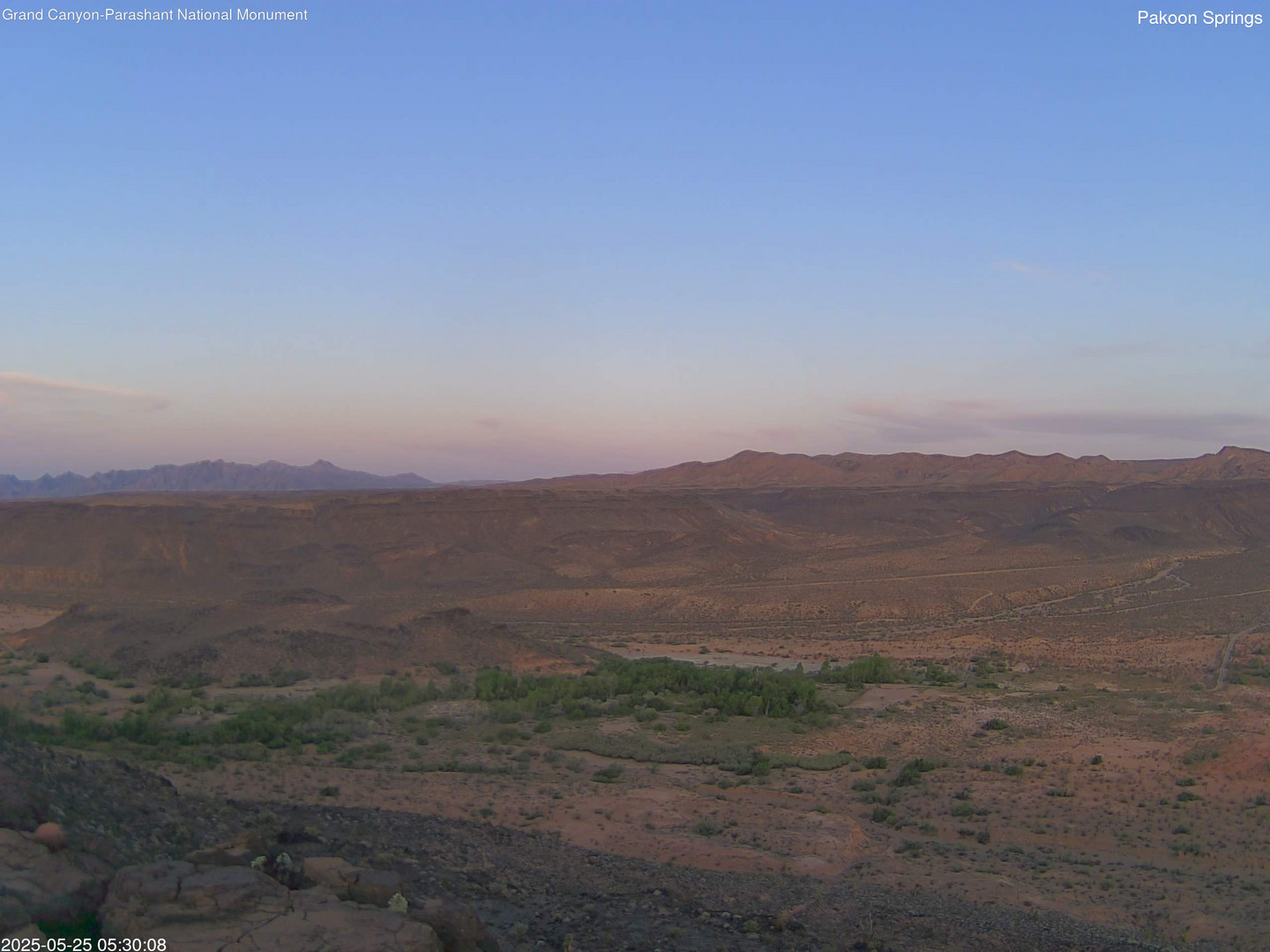 time-lapse frame, Pakoon Springs webcam