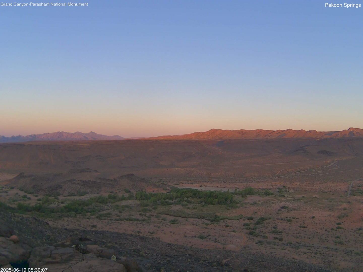 time-lapse frame, Pakoon Springs webcam