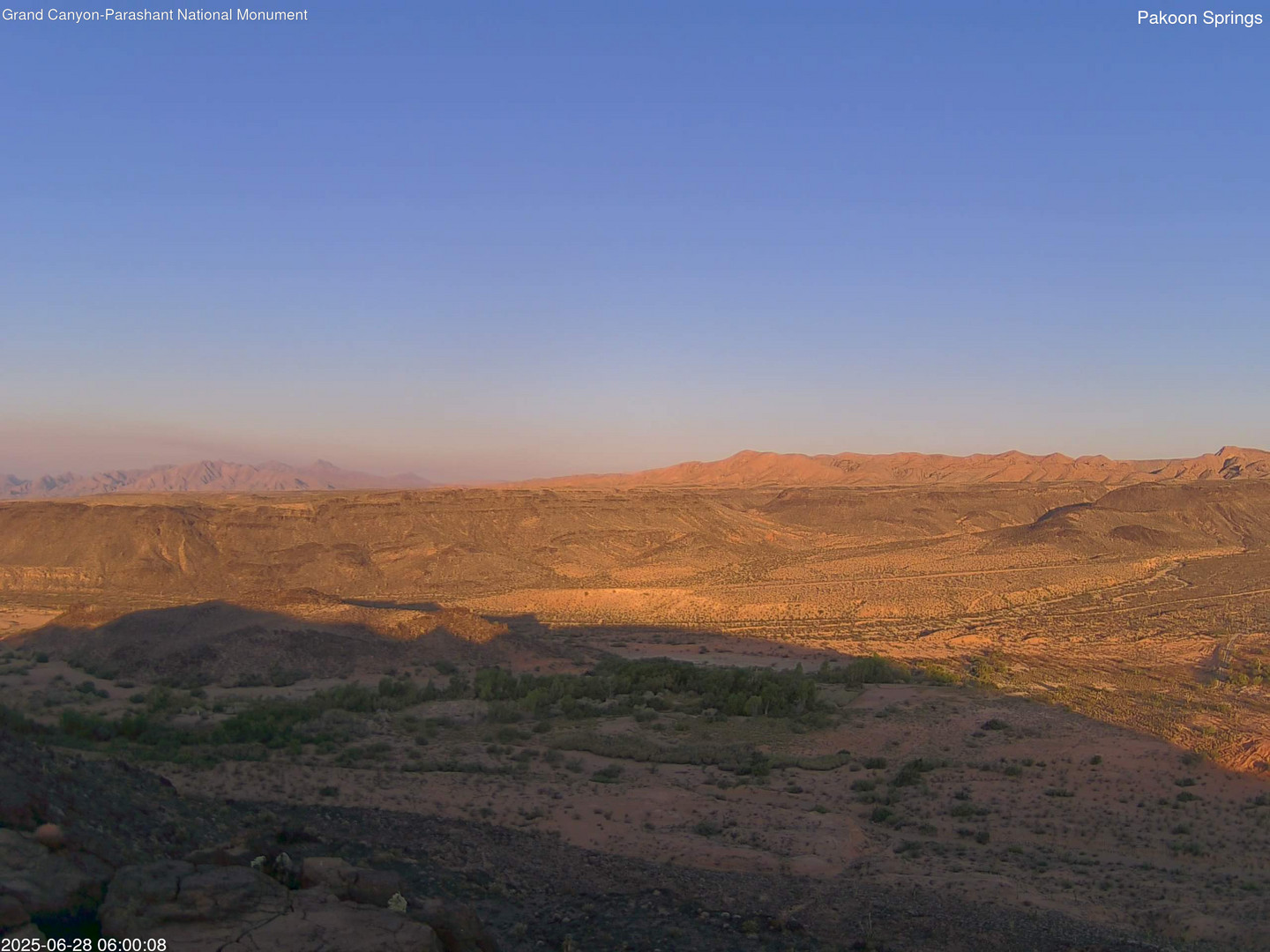 time-lapse frame, Pakoon Springs webcam