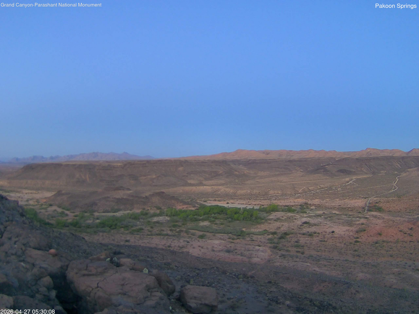 time-lapse frame, Pakoon Springs webcam