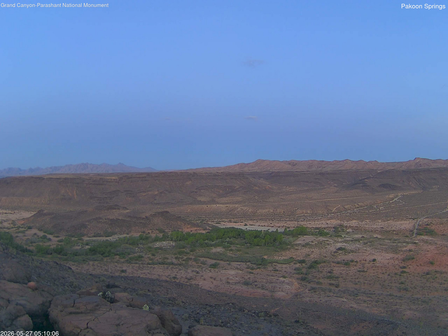 time-lapse frame, Pakoon Springs webcam