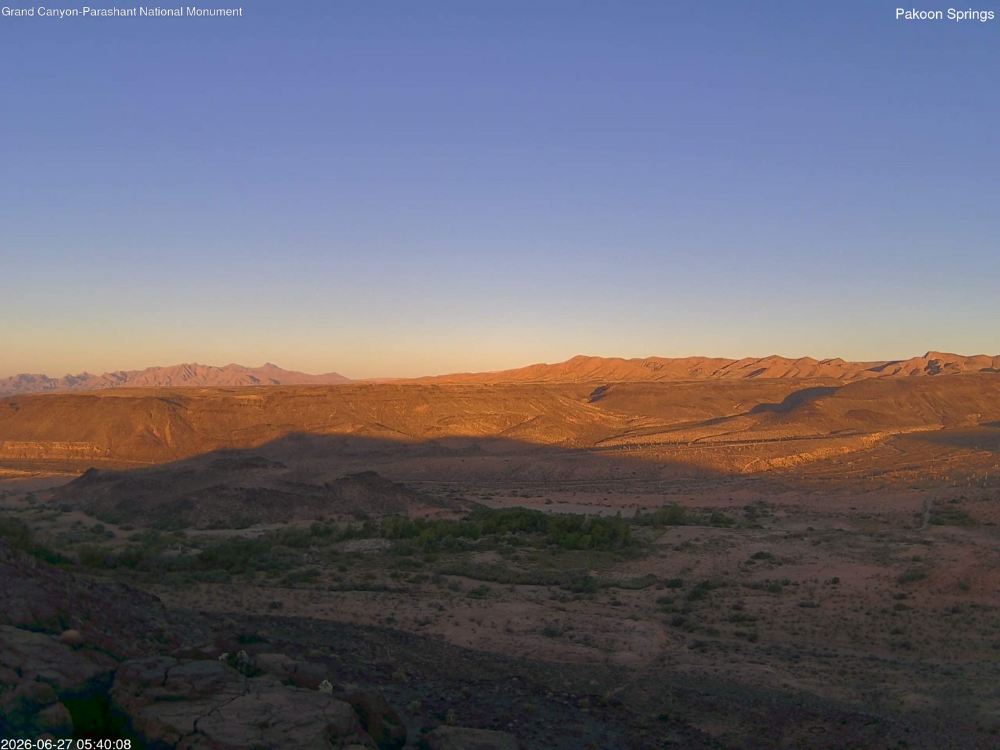 time-lapse frame, Pakoon Springs webcam