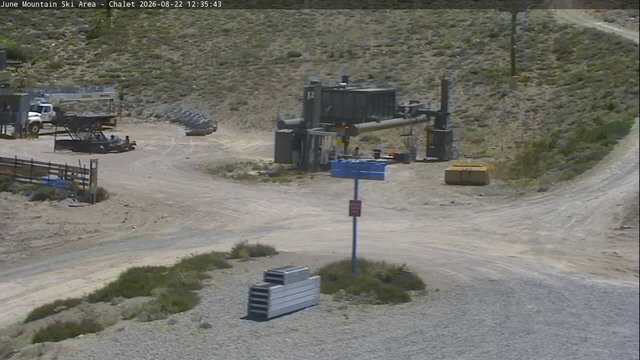 view from Mammoth June Chair Lift on 2026-08-22