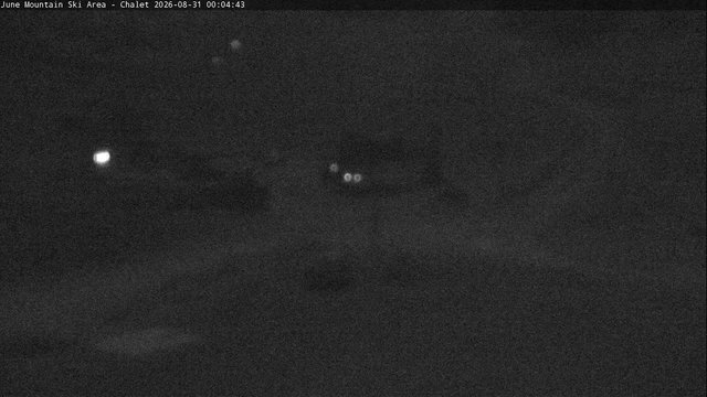 time-lapse frame, Mammoth June Chair Lift webcam