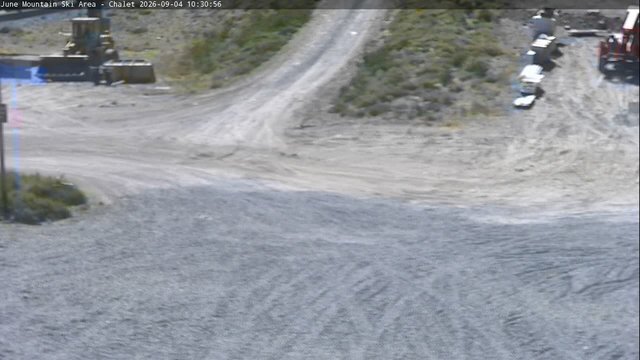 view from Mammoth June Chair Lift on 2026-09-04