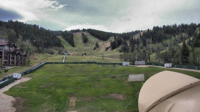 view from Deer Valley Snow Park Lodge on 2026-08-28
