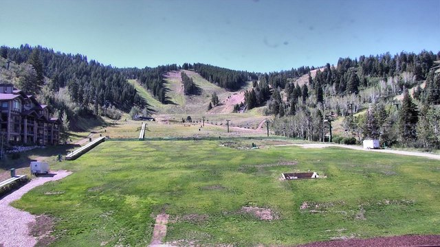 view from Deer Valley Snow Park Lodge on 2026-09-04
