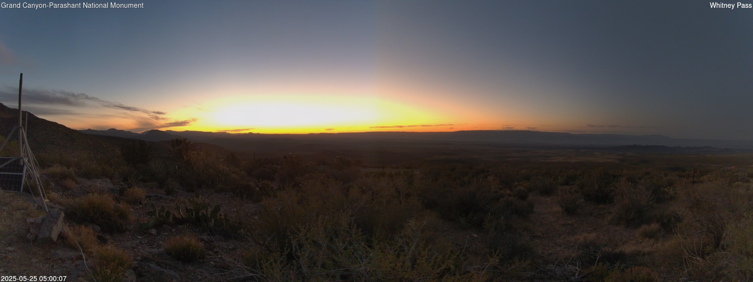 time-lapse frame, Whitney Pass webcam