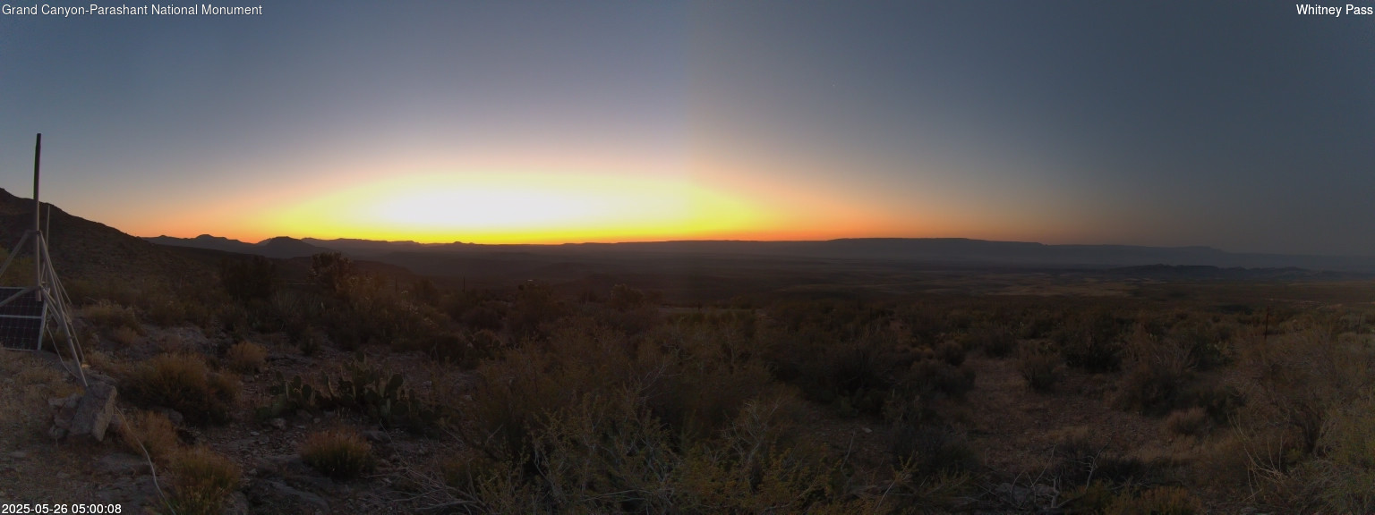 time-lapse frame, Whitney Pass webcam