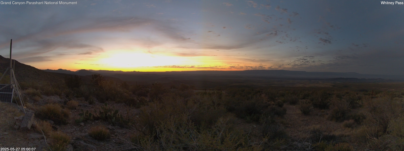 time-lapse frame, Whitney Pass webcam