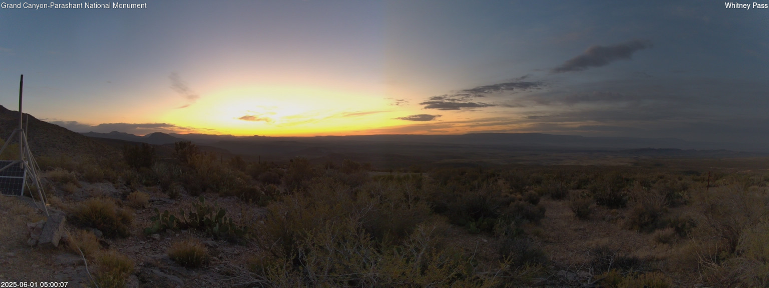 time-lapse frame, Whitney Pass webcam