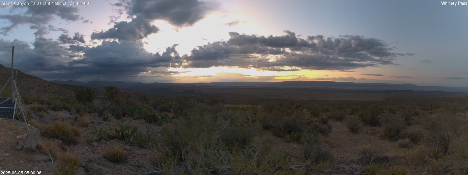 time-lapse frame, Whitney Pass webcam