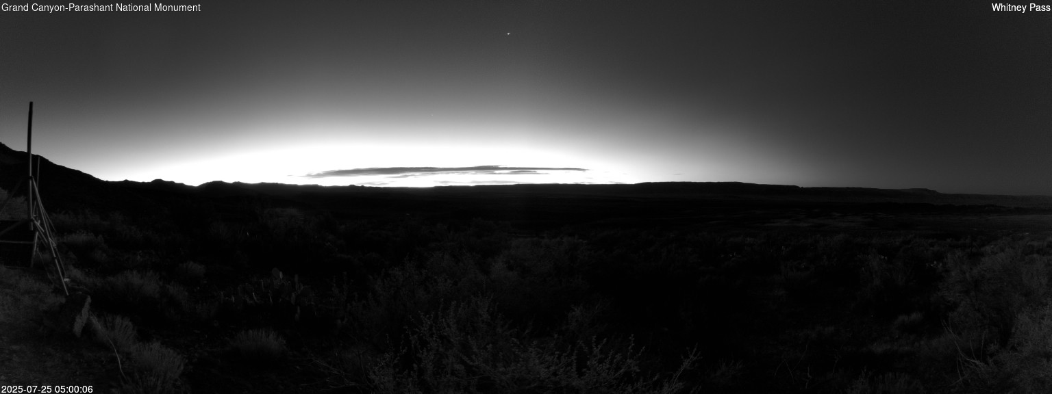 time-lapse frame, Whitney Pass webcam
