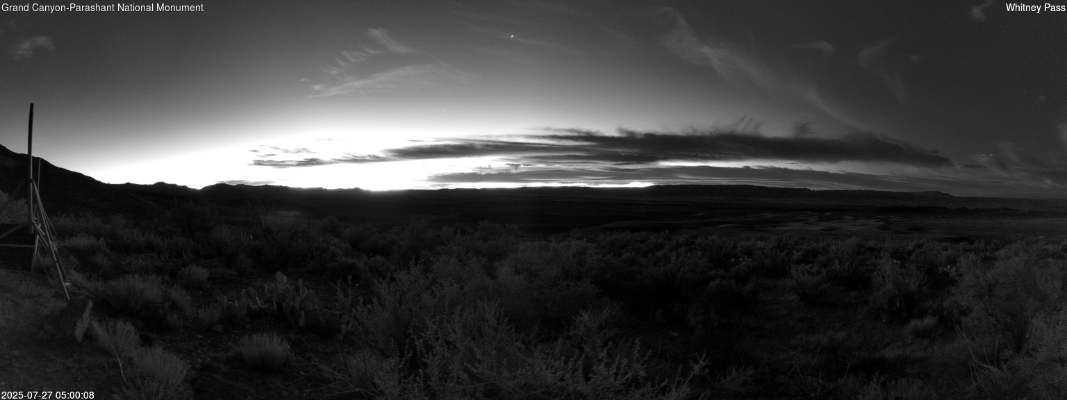time-lapse frame, Whitney Pass webcam