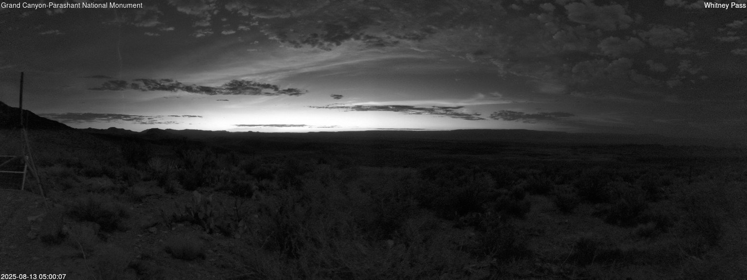 time-lapse frame, Whitney Pass webcam