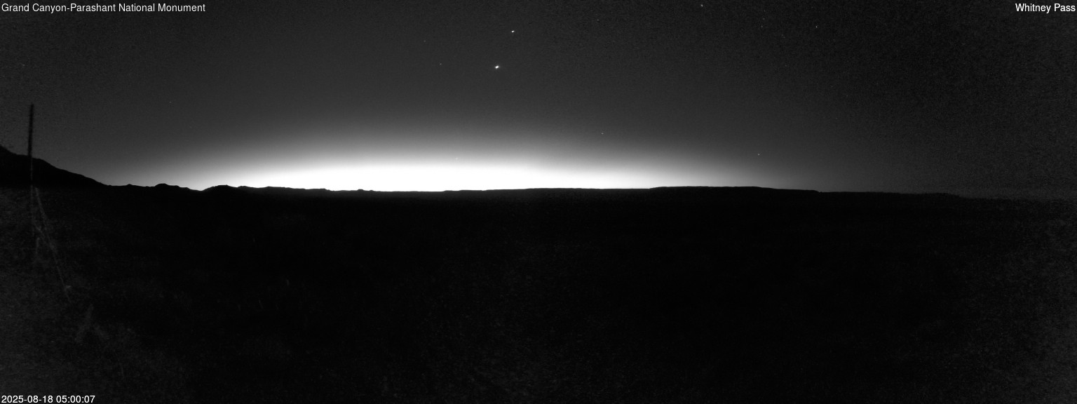 time-lapse frame, Whitney Pass webcam