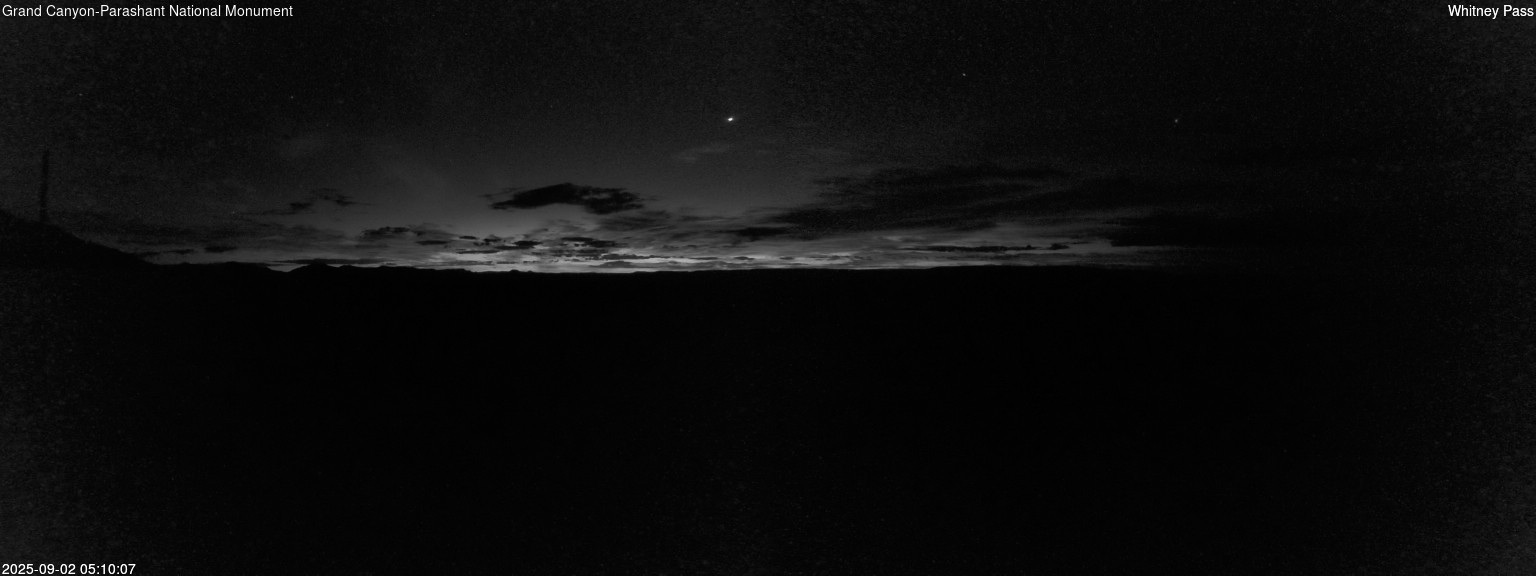 time-lapse frame, Whitney Pass webcam