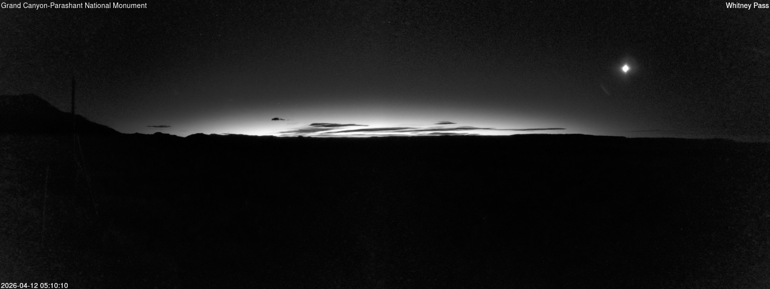 time-lapse frame, Whitney Pass webcam