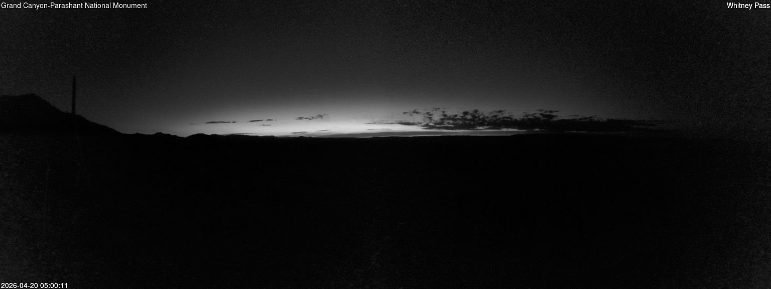 time-lapse frame, Whitney Pass webcam