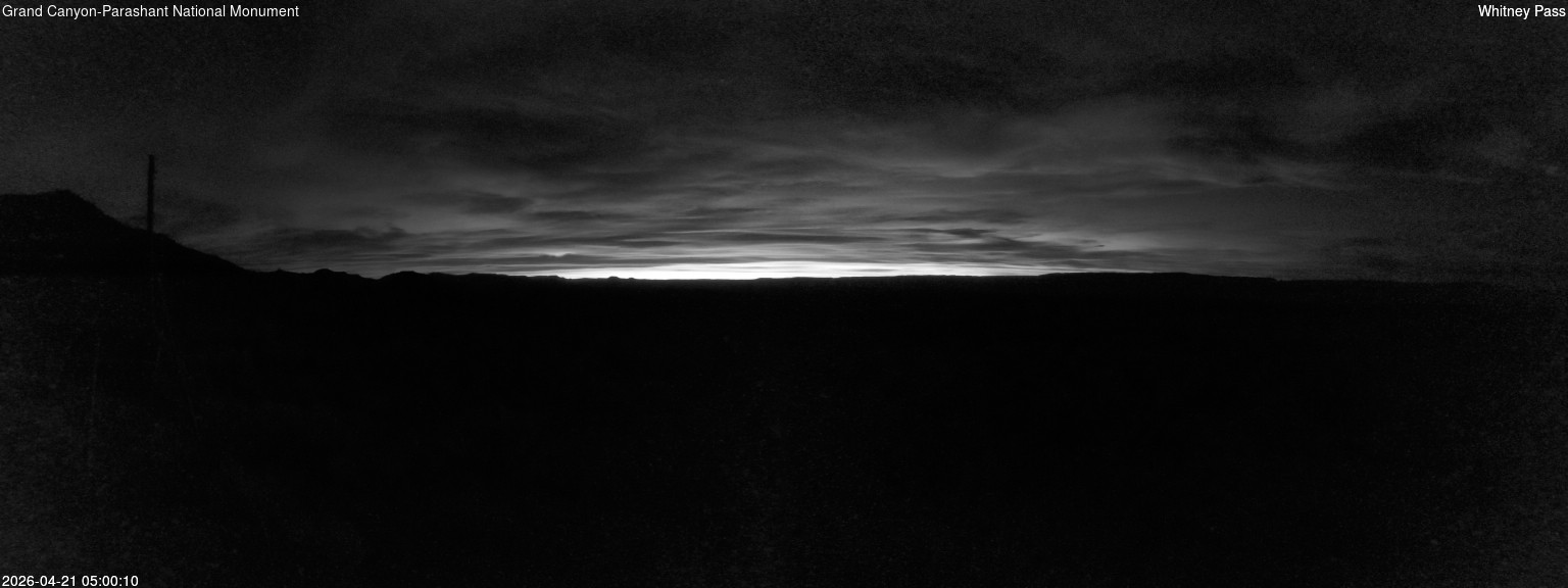 time-lapse frame, Whitney Pass webcam