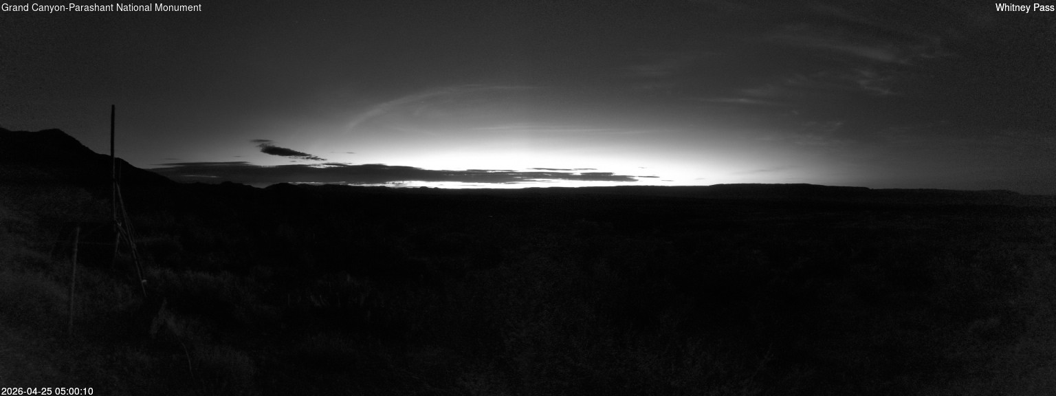 time-lapse frame, Whitney Pass webcam