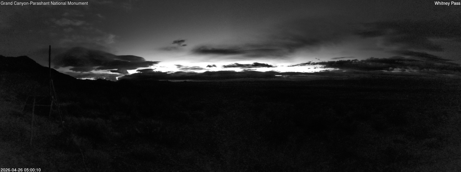 time-lapse frame, Whitney Pass webcam