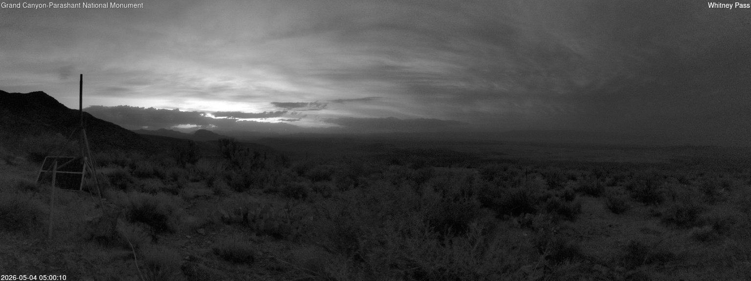 time-lapse frame, Whitney Pass webcam