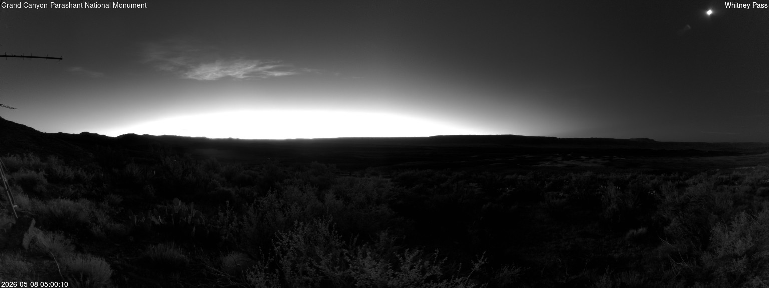 time-lapse frame, Whitney Pass webcam