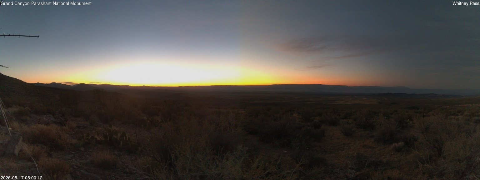 time-lapse frame, Whitney Pass webcam