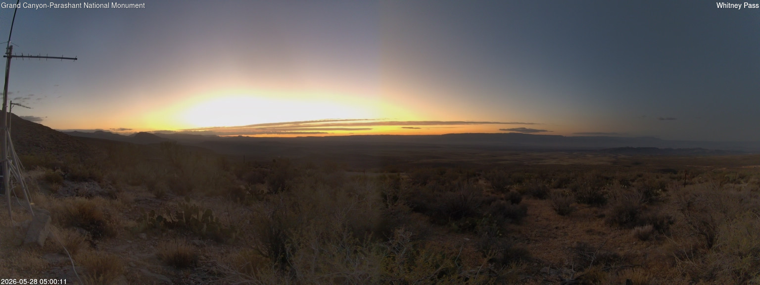 time-lapse frame, Whitney Pass webcam