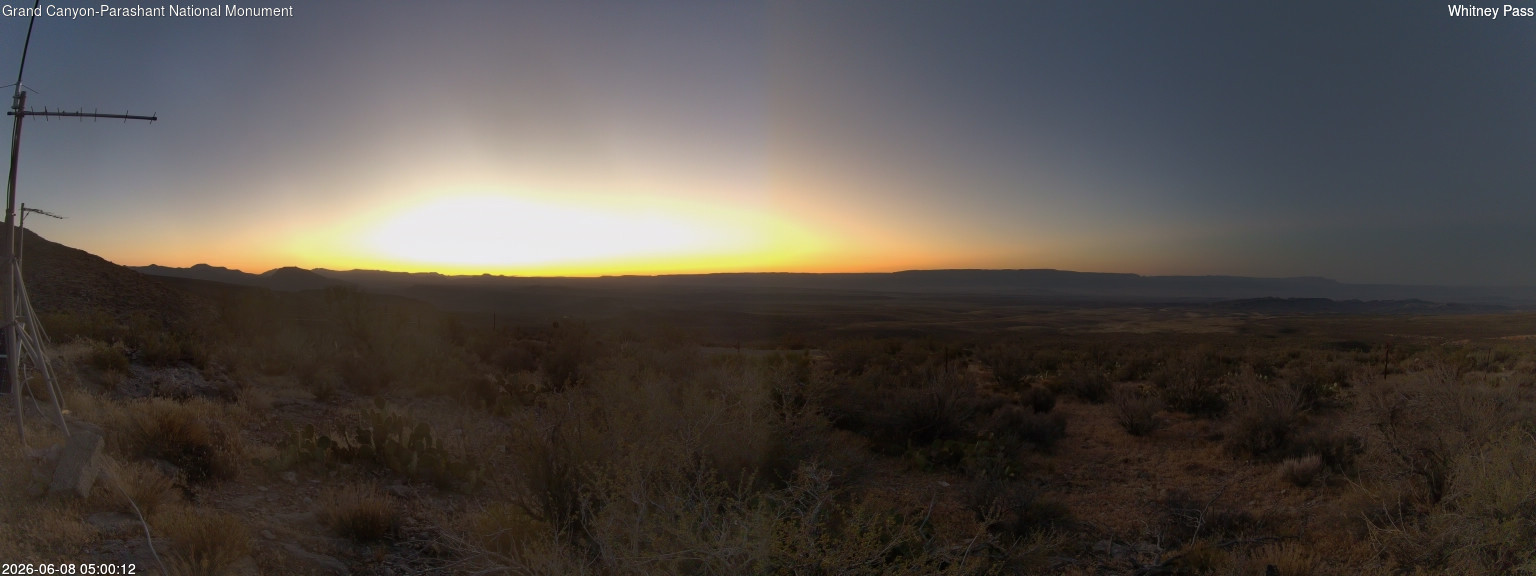 time-lapse frame, Whitney Pass webcam