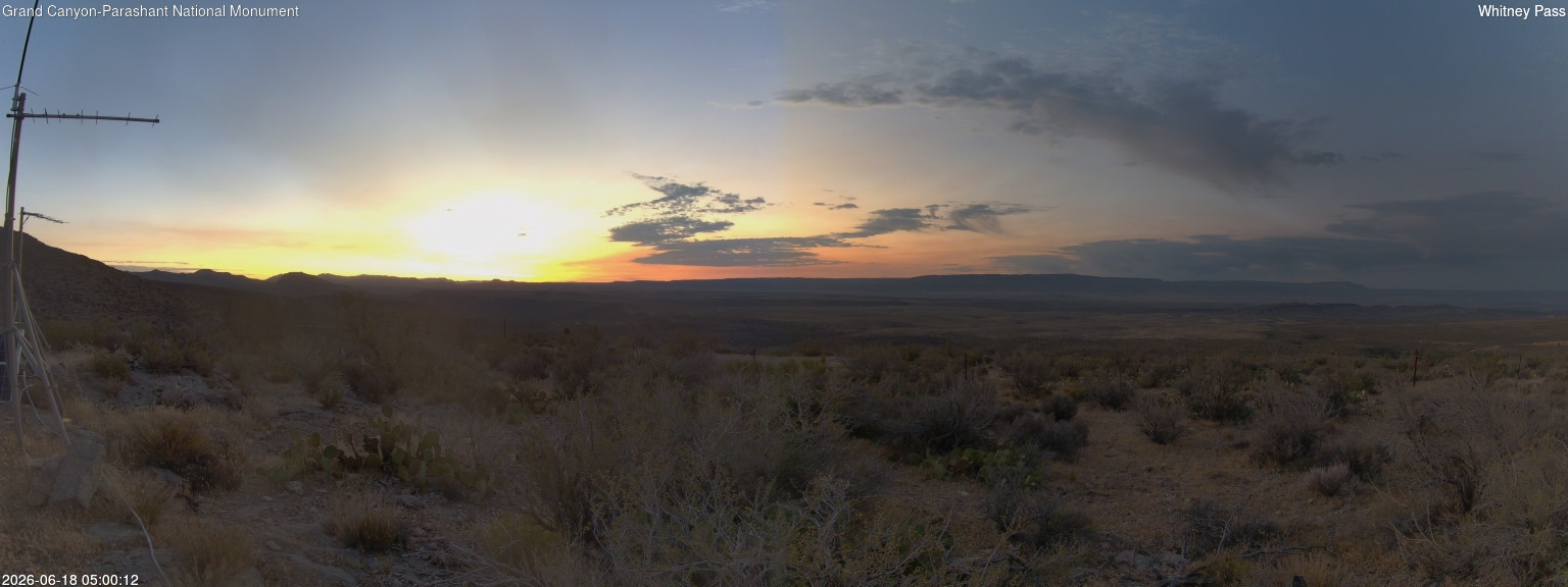 time-lapse frame, Whitney Pass webcam